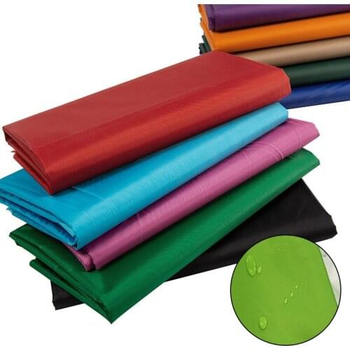 Polyester Fabric Taffeta Waterproof Coated Fabric For Sewing Car Cover Or Tent 50x150cm/Piece TJ1156-T88
