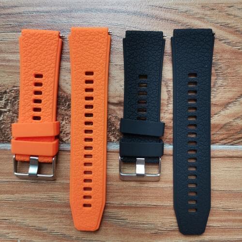 GTR 2E Silicone Strap For Xiaomi Huami Amazfit GTR 47mm GTR2 Bracelet Amazfit Pace Stratos 2 2S 3 Correa GTR2E watchband