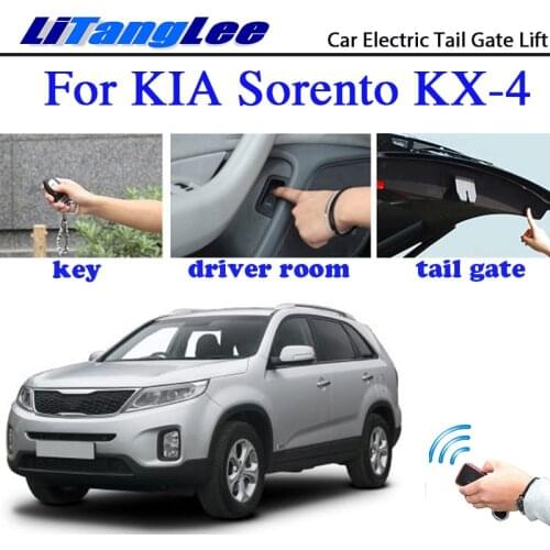 LiTangLee Car Electric Tail Gate Lift Tailgate Assist System For KIA Sorento KX-4 2014~2020 Remote Control Trunk Lid