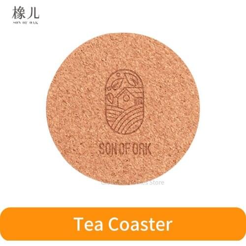 Natural Cork Waterproof Tea Mat / Coaste Xiomi Fashion Heat Insulation Non-slip Mat Heat-insulating & Anti-fouling For Kitchen