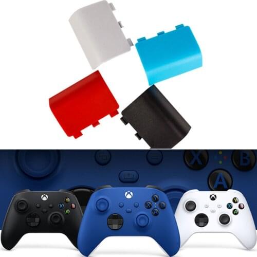 Back Battery Lid Door Pack Shell Cover Protective Case Replacement Repair for Xbox Series X S Wireless Controller Accessories