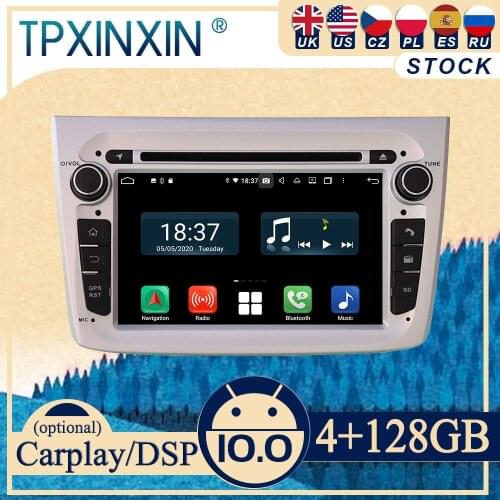 10.0 PX6 For Alfa Romeo Mito 2008 + Android Car Stereo Car Radio with Screen 2 DIN Radio DVD Player Car GPS Navigation Head Unit