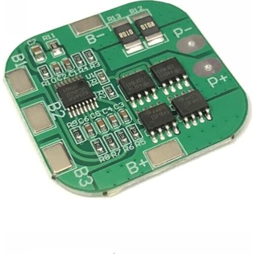 10PCS 4 string 14.8V lithium battery protection board 16.8V overcharge short circuit over discharge protection board 20A current