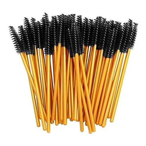 300Pcs/pack Disposable Eyelash Micro Brushes Mascara Wands Applicator Sticks Eyelash Comb Brushes Spoolers Cosmetic Makeup Tool
