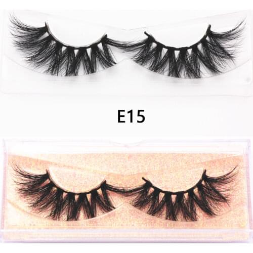 KEKEBAICHA 5D Mink Eyelashes Thick Long lasting Mink Lashes Big Dramatic Volume Eyelashes Extension 3D False Eyelashes Makeup