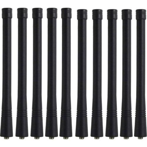10Pcs NAD6502 VHF Antenna 136-174Mhz for MOTOROLA Radio DP1400 GP340 GP640 GP680 GP328 PRO5150 EP450 CP040 CP140 GP380 HT1250