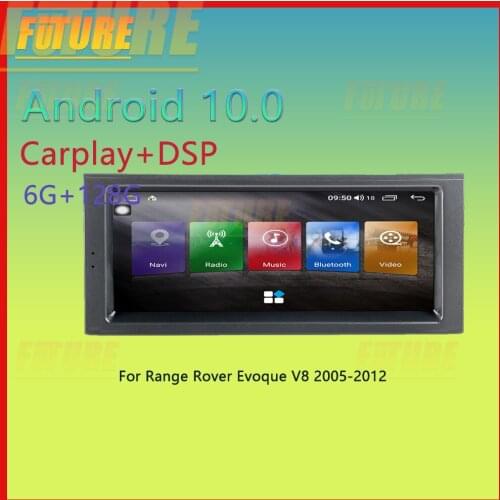 128G For Land Range Rover Vogue V8 L322 2005 2006-2012 Android Car Radio Stereo 2 Din Multimedia Player GPS Navigation Head Unit