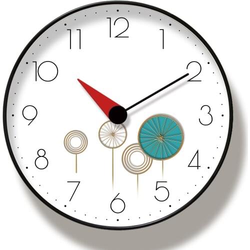 Dandelion Design Nordic Style Living Room Wall Clocks Fashion Creative Bedroom Silent Quartz Watches Silent Quartz Wall Clock