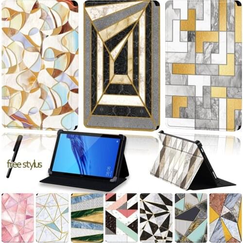 Tablet Case for Huawei MediaPad(T1/T3) 8.0 /MediaPad(T1 /T3) 7.0 Shape Pattern Case for MediaPad (T1/T5)10 /T3 10 9.6 /T2 10 Pro