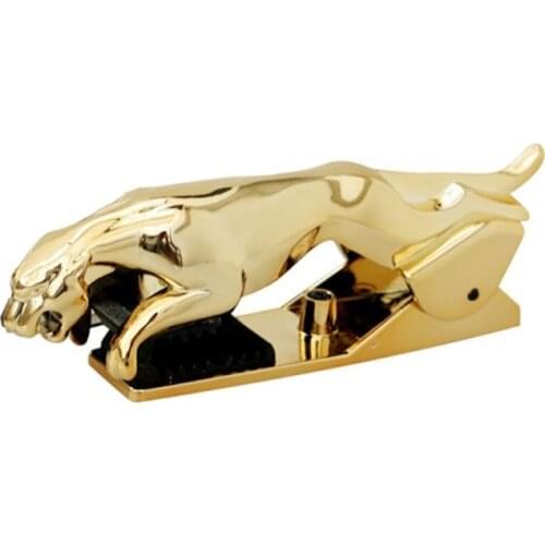 Car Dashboard Mount Clip Phone Holder Leopard Shape Adjustable GPS Stand Bracket