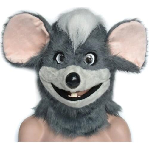 HuiTai DIY animal mask fur cosplay animal costumes fur imitation animal macka fur DIY animal mask Artificial fur