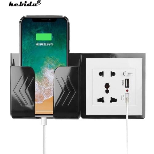 Kebidu Universal Wall Socket Panel AC 110-250V With 2 USB Port Plug Charger Switch Power Outlet EU US UK AU USB Wall Socket