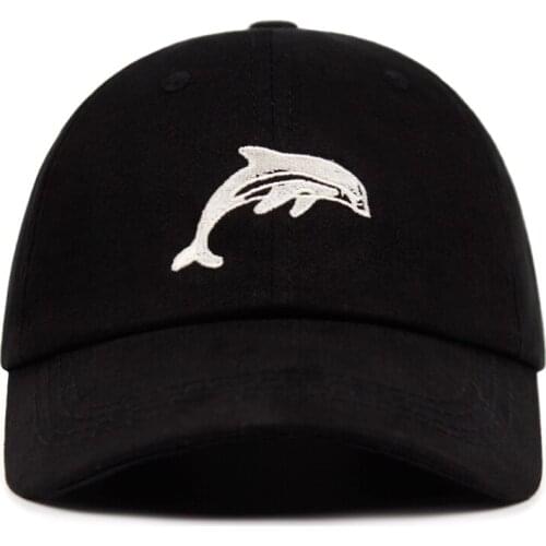 Dolphin Dad Hat Baseball Cap Snapbcak Cap Anime Polar bear Hats Coconut Trees Hat Strapback Hip Hop Cap Golf Protect dolphins
