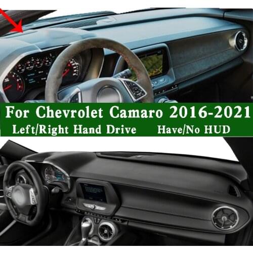 Fits Chevrolet Camaro RS SS ZL1 3LT 1LS LT1 C2E MK6 2016 2017 2018 2019 2020 2021 Dashmat Dashboard Cover Pad Dash Mat Carpet