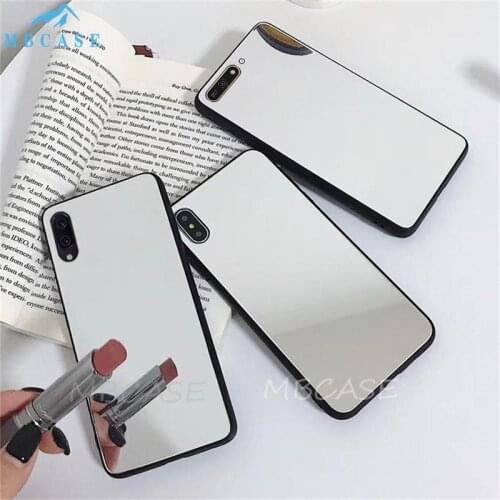 Soft Mirror Silicone Phone Case for OPPO A53S A1K A12 A52 A72 A92S A93 A32 A33 A71 A83 A5 A9 2020 Shockproof Protective Cover