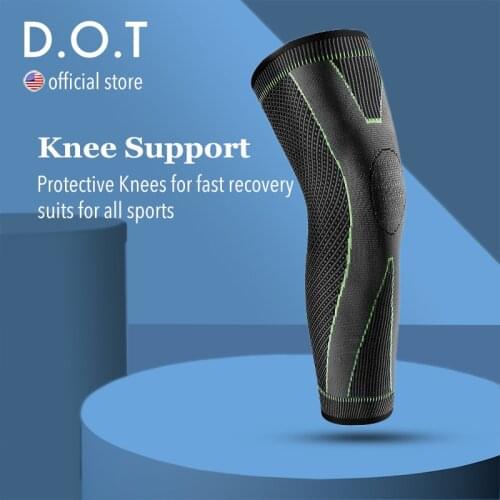 DOT 1PC Crossfit Knee Pads for work Elbow Knee Protector Basketball Joint Knee Braces for arthritis Kneepad Fitness Knee Support