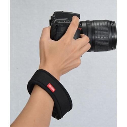 Nylon Portable Waterproof Non-slip Hand Grip Wrist Band Strap for SLR DSLR Camera Portable Hand Grip for SLR DSLR Camera