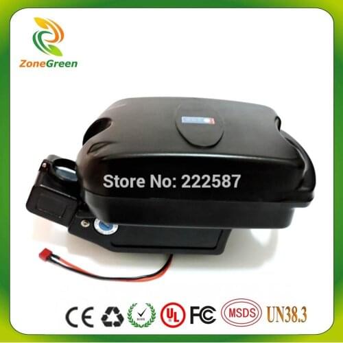 Excellent 500W 750W 48V 13AH Electric bike battery 48v Li-ion Battery lithium battery black Case BMS Charger for Samsung cells
