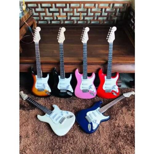 Gift from rosewood fingerboard for children learning electric guitar