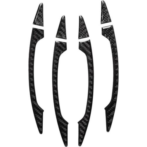 Fit For Audi A3 2014-2019 carbon fiber exterior door handle decoration car modification car accessories