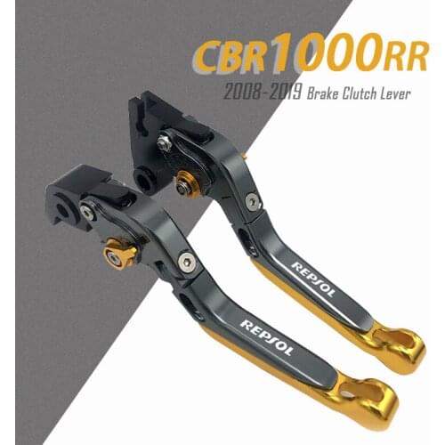 CBR1000RR For HONDA CBR 1000 RR 2008-2019 2018 2017 2016 2015 Motorcycle CNC Adjustable Folding Extendable Brake Clutch Levers