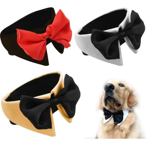 Adjustable Pets Bow Tie Costume Necktie Pet Dog Cat Necklace Neck Collar Puppy Bow Tie For Dogs And Cats Pet Supplies