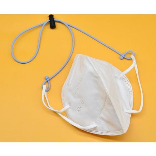 Silicone Mask Hanging Rope Anti-lost Handy Outdoor Storage Tool Comfortable Face Masks Holder Easy Hook Reusable Elastic Band