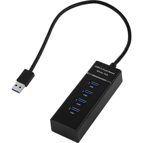4 Ports 5Gbps High Speed USB 3.0 Hub USB Splitter Compatible with USB 2.0 USB 1.1 Support for Andrews IPhone 6 7 Phone Charges