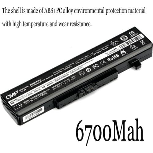 1PC New Laptop Battery Internal For Lenovo G405 G490 G510 G505 Y485 Y580 Z380 L11S6Y01