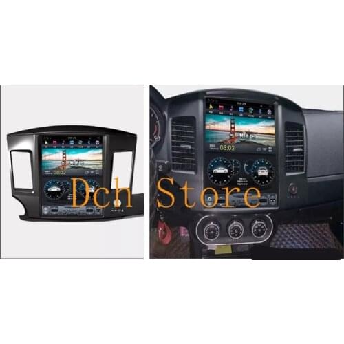 12.1 inch IPS vertical Screen Tesla Style Android 9.0 auto radio Car DVD GPS Navigation Player for MITSUBISHI LANCER EX EVO PX6