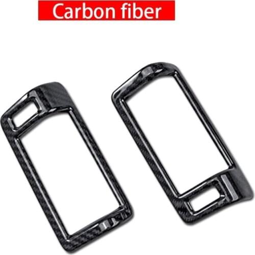 2PCS Car Styling B-Pillar Rear Air Conditioning Outlet Frame Decoration Sticker For Volvo XC60 XC90 V90 S90 Car Accessories