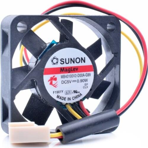 Brand new original MB40100V2-D00A-G99 4cm 4010 DC5V 0.90W central control heat sink video recorder cooling fan