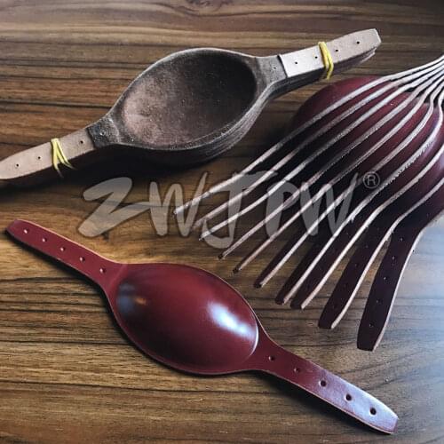 WW2 US Army Paratrooper Airborne M1-C Leather chin strap Helm Kinnriemen