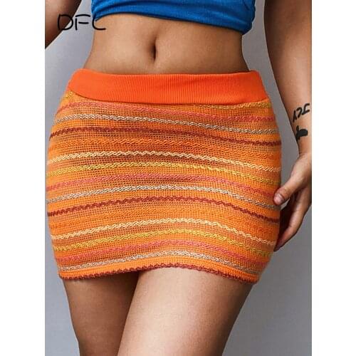 DFLlifes Women's Knitted Skirts