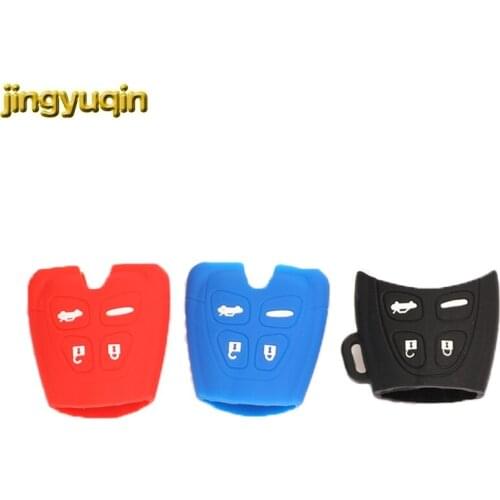 Jingyuqin 30PCS for SAAB 9-3 9-5 93 95 Blank Remote Car Key Shell New arrivel Car Key Case Key Cover Car-styling