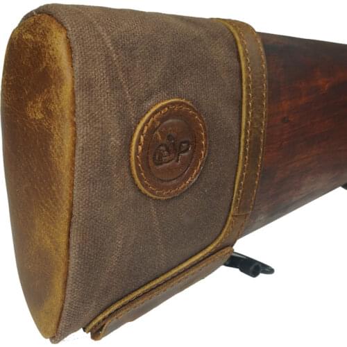 Handmade Leather Hunting Rifle Gun Buttstock Adjustable Tactical Shotgun Cheek Rest Riser Pad Gun Accessories for Shooting