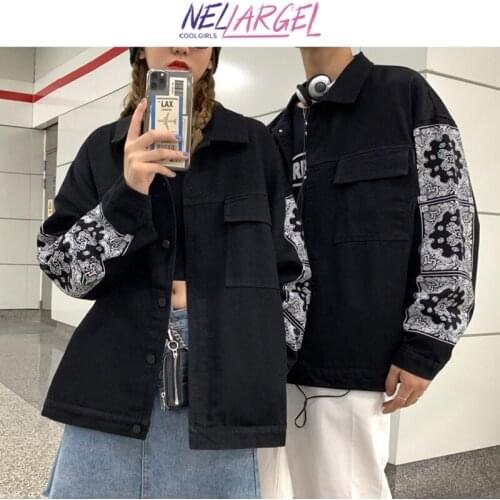 NELLARGEL Women Harajuku Y2k Patchwork Bomber Jacket 2021 Windbreaker Japanese Streetwear Jackets Coats Girl Vintage Kpop Jacket