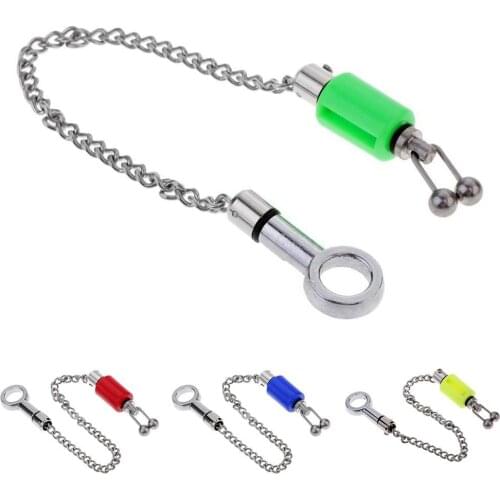 NEW Stainless Steel Carp Fishing Bobbin Swingers Bite Indicator Alarms Chain Tackle