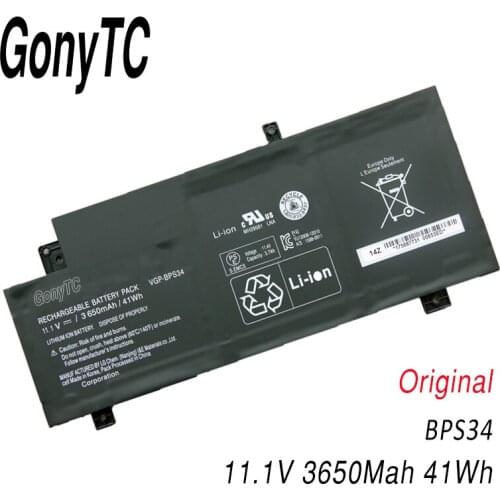 Original VGP-BPS34 Battery For SONY Vaio Fit 15 SVF15A SVF14A Series SVF15A1ACXB SVF15A1AC XS SVF14A SVF14AC1QU