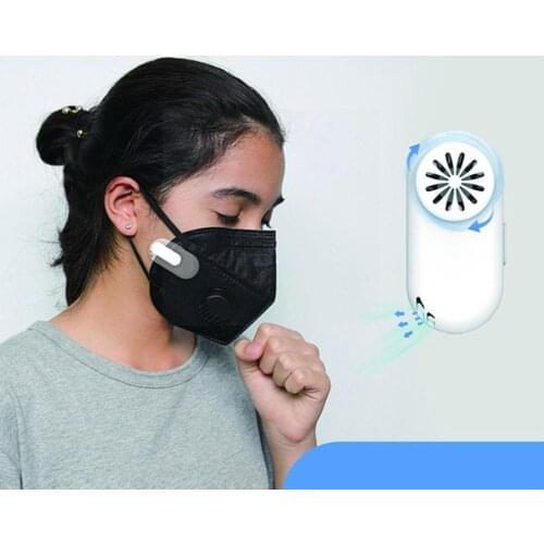 Personal Breathe Cooler Wearable Air Purifier Air Face Mask Mini Cooling Fan Electric Portable Conditioning Fan USB Fan Air P4S3