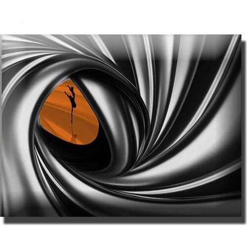 Full Square Diy Diamond Painting Modern Abstract Staircase Diamond Embroidery Ballet Girl 5D Cross Stitch Diamond MosaicZP-4988