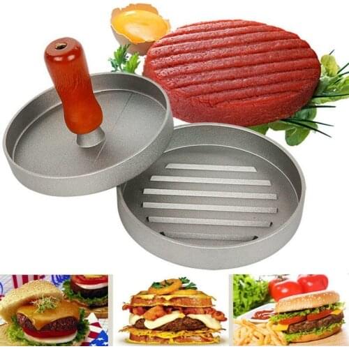 Burger Press DIY Hamburger Press Patties Maker Mold Patty Meat Burger Press Making Burger Beef Maker Mould Kitchen Cooking Tools