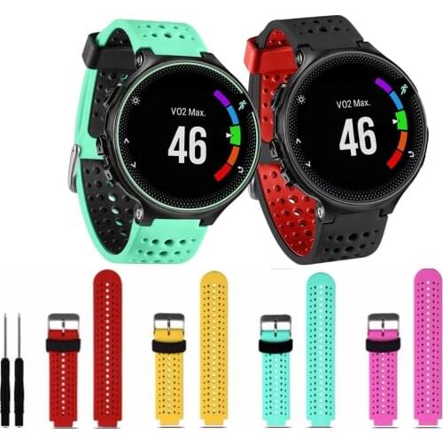 Watch Band For Garmin Forerunner 735XT 735/220/230/235/620/630 Smart Watch Silicone Strap Replacement Wristband