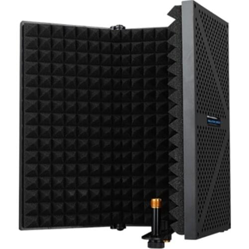 Recording studio microphone windproof soundproof cover microphone soundproof screen noise reduction board blowout prevention net