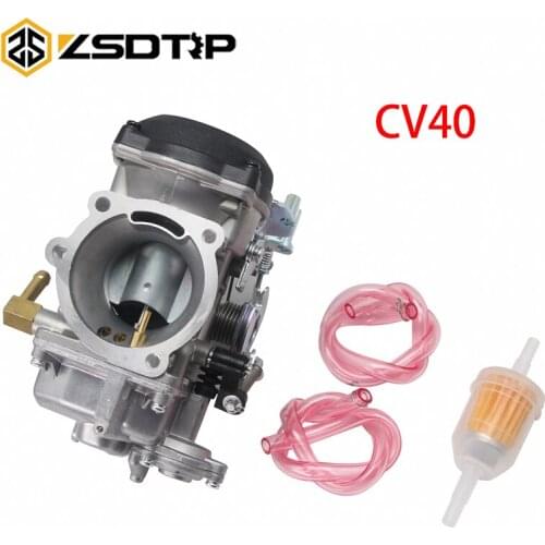 ZSDTRP Motorcycle Carburetor For Harley Sportster 40mm CV40 Replace Keihin For Dana Electra Glide FatBoy