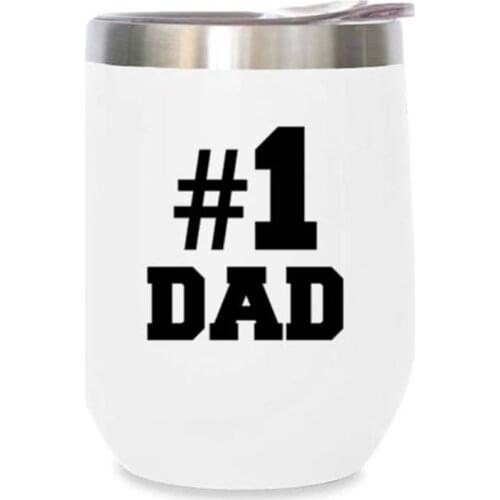 #1 Dad DECAL Cup Stickers #1 Mom #1 Papa wine glass decal alcohol Party Custom decal drinking decals funny wine sticker HY999