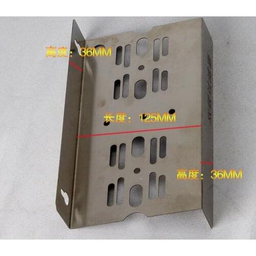 10 inches Water Filter Parts 2 stages stainless steel wall mounted bracket 1mm