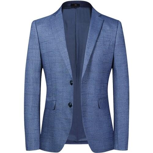 2021 Fashion Mens Latest Coat Designs Casual Business Suit 1 Piece Mens Suits Blazers Korean Style Suit Slim Jacket