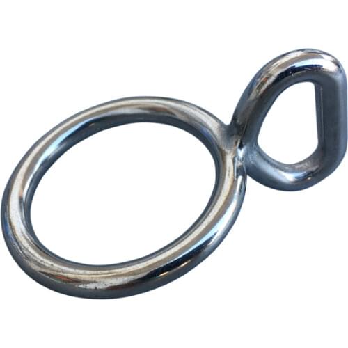 Stainless Steel Ring With Ring Eye Ring Buckle For Horse Halter Briddle 5Pieces Per Pack