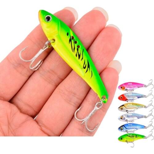 6pcs Metal Vib Blade Lure 7-25g Sinking Vibration Baits 3D Eyes Artificial Vibe for Bass Pike Perch Fishing Lures Tackle